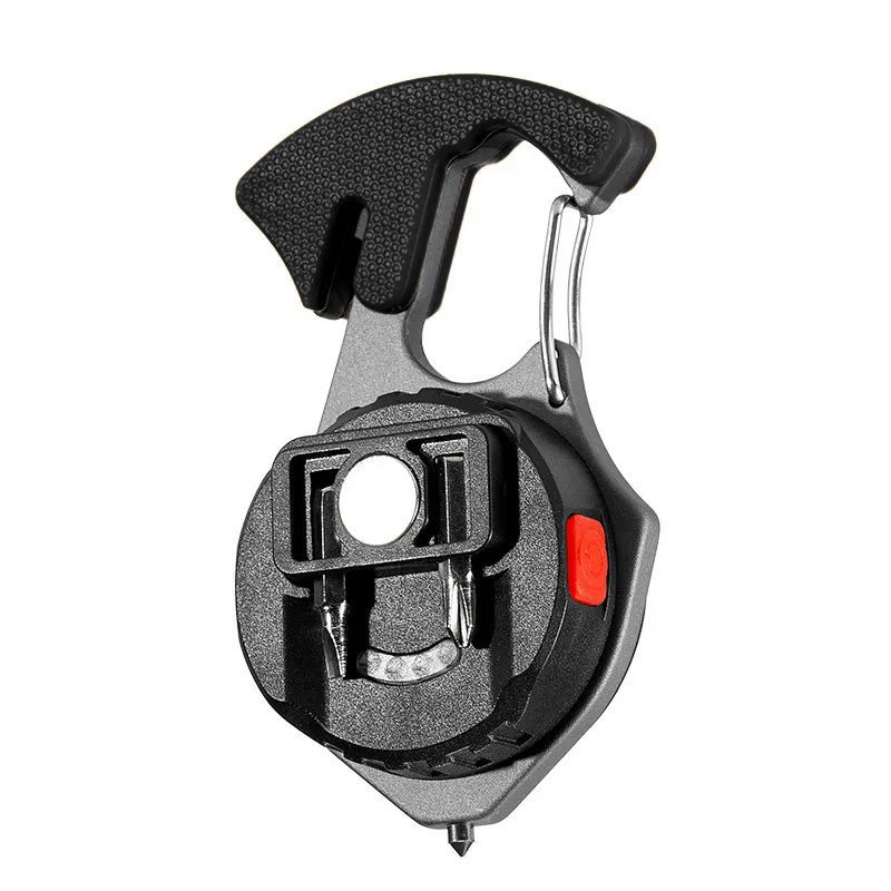 Mini flashlight LED keychain W5143 Type C with 2 screwdriver bits green