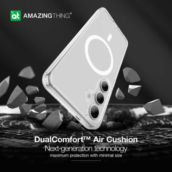foto_add-266228 Amazing Thing Minimal Magsafe Case 6.6FT S24PMMINCL for Samsung Galaxy S24 Plus transparent