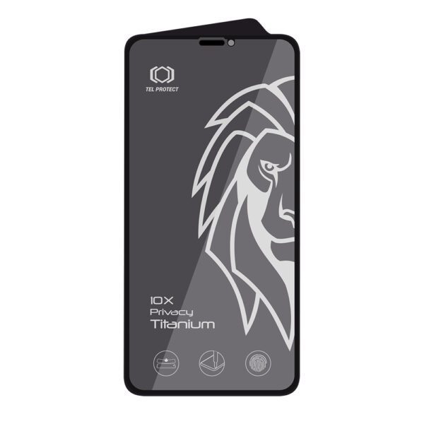 foto_add-273412 Tempered glass Tel Protect 10X Privacy Titanium for Iphone 11/XR