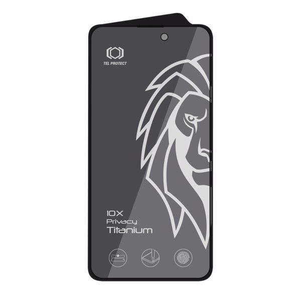 foto_add-273430 Tempered glass Tel Protect 10X Privacy Titanium for Iphone 14 Pro