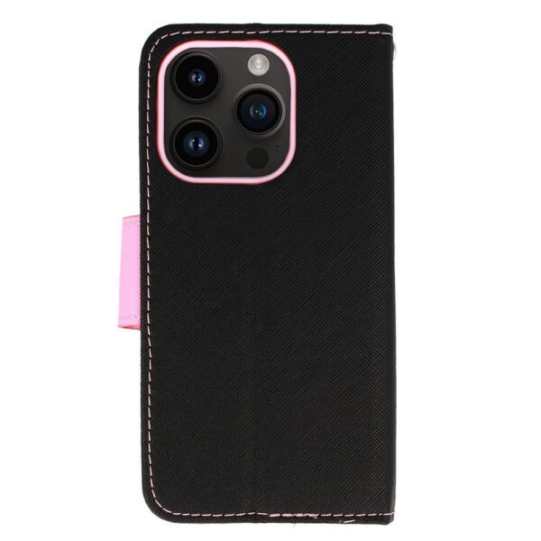 Fancy Case for Samsung Galaxy S23 Ultra black-pink