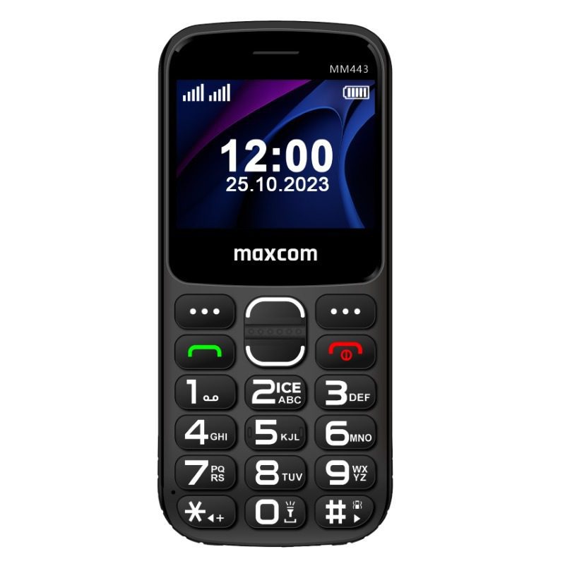 Mobile Phone - MAXCOM MM 443 4G BLACK