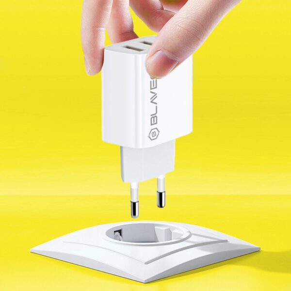 Blavec Wall charger BC-3 - 3xUSB - 3A (TCBC3-3UW3A) white