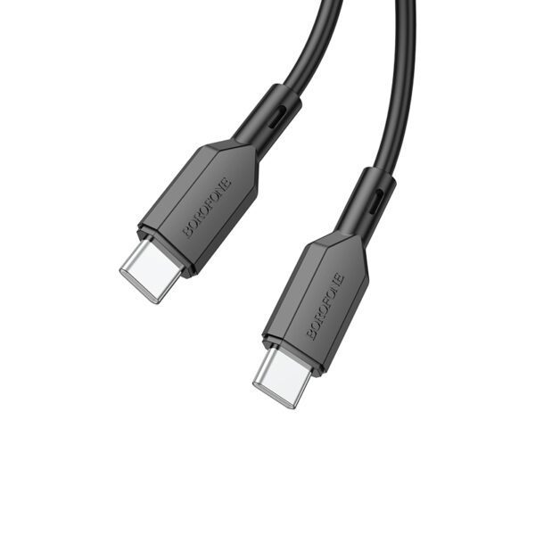Borofone Cable BX70 - Type C to Type C - 60W 3A 1 metre black