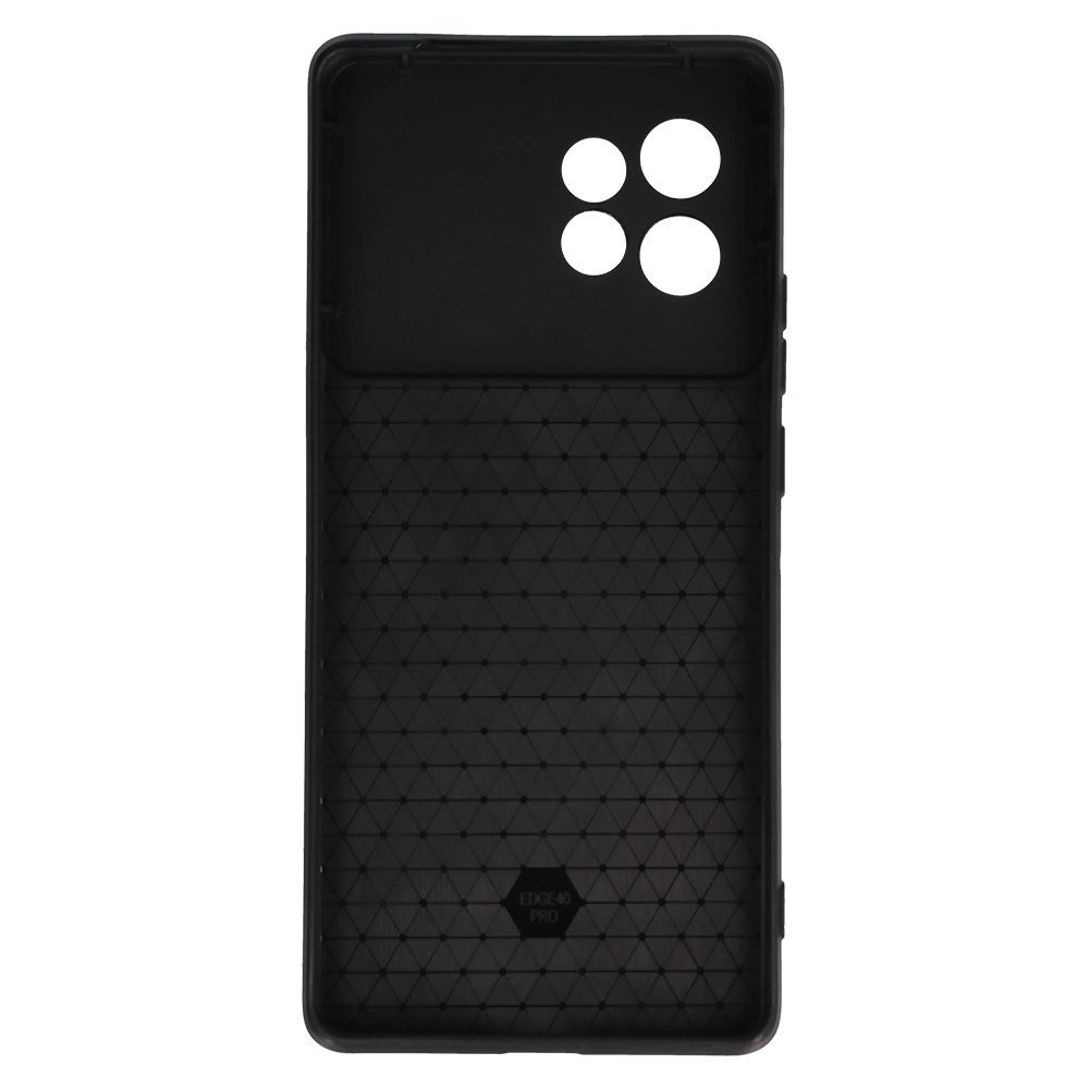 Slide Camera Armor Case for Motorola Edge 40 Pro 5G Black