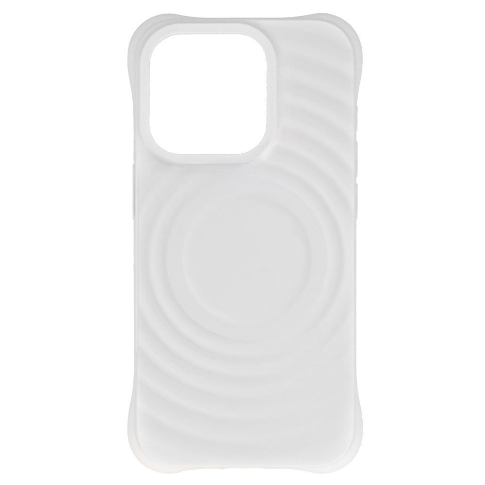 Tel Protect Wave Magsafe Case for Iphone 15 Pro white