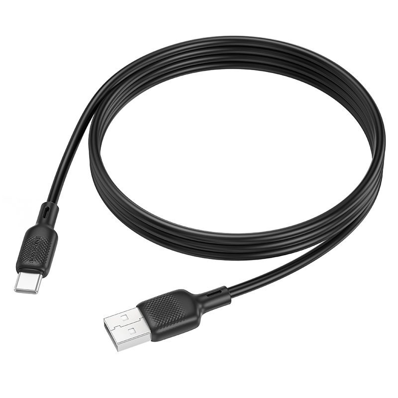 Borofone Cable BX113 Lenny - USB to Type C - 3A 1 metre black
