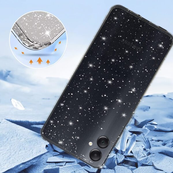 foto_add-287289 Crystal Glitter Case for Samsung Galaxy A05 Silver