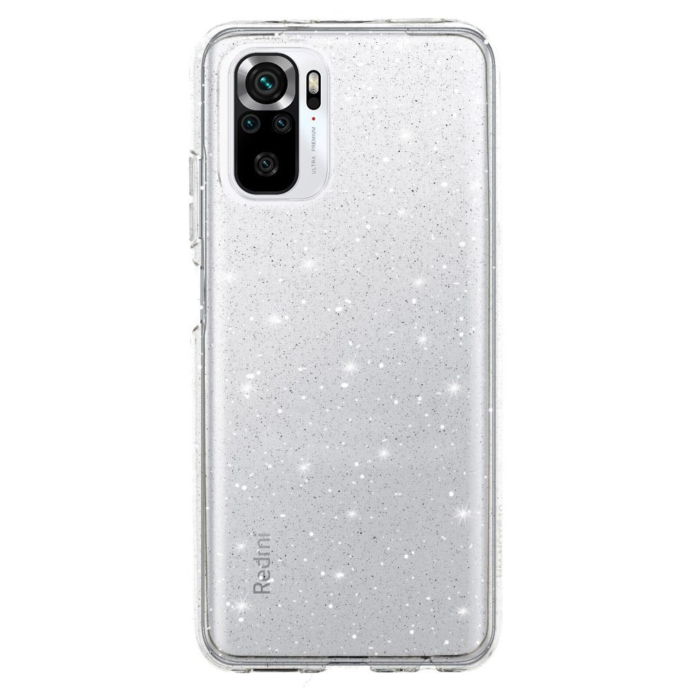 foto_add-287329 Crystal Glitter Case for Xiaomi Redmi Note 10/Note 10S/Poco M5S Silver