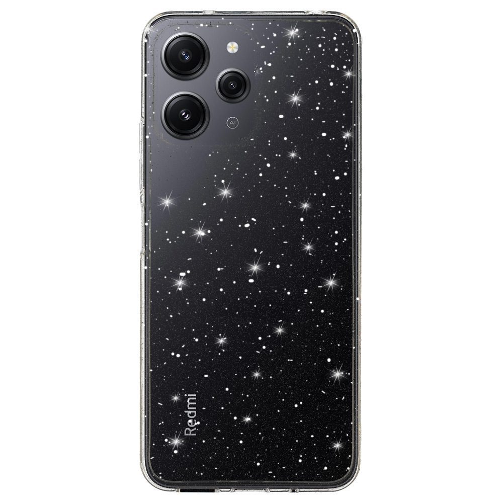 foto_add-287359 Crystal Glitter Case for Xiaomi Redmi 12 Silver