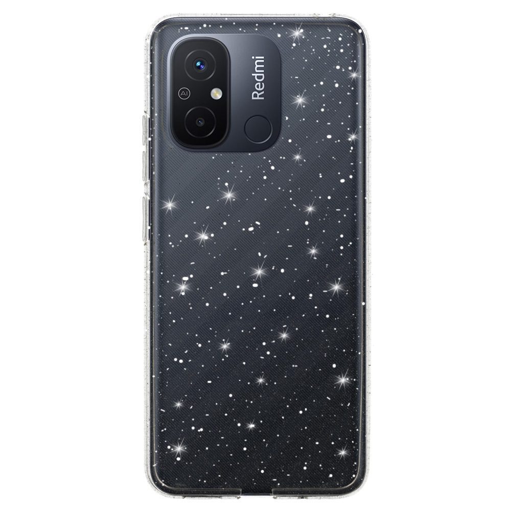 foto_add-287364 Crystal Glitter Case for Xiaomi Redmi 12C/11A Silver
