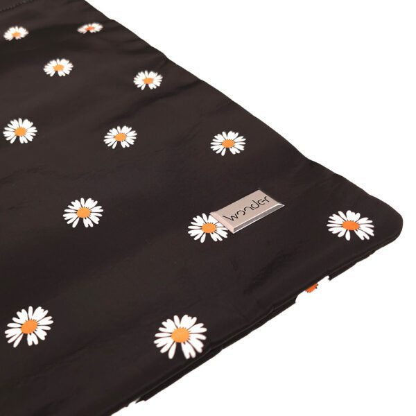 Shopping bag Wonder pattern 3 black