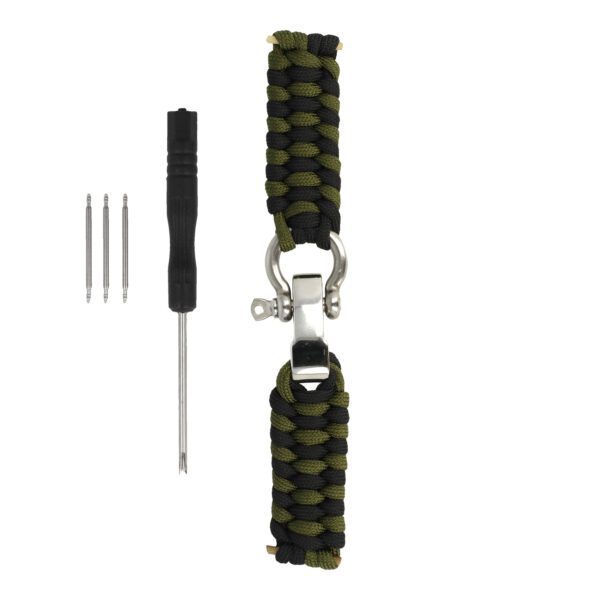 Universal nylon loop 22mm design 1 black