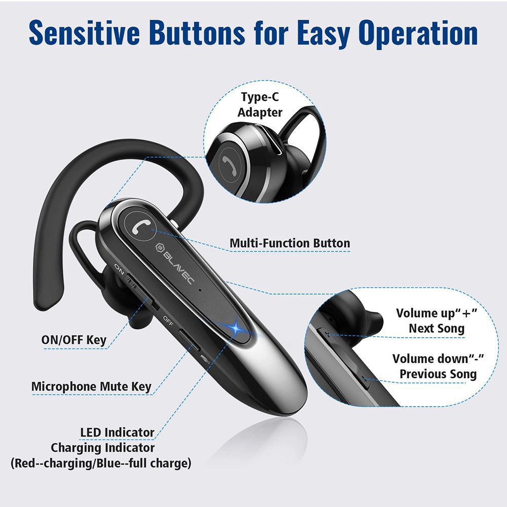 foto_add-290739 Blavec Bluetooth Headset Adventure 5 (BHAD5-B) black