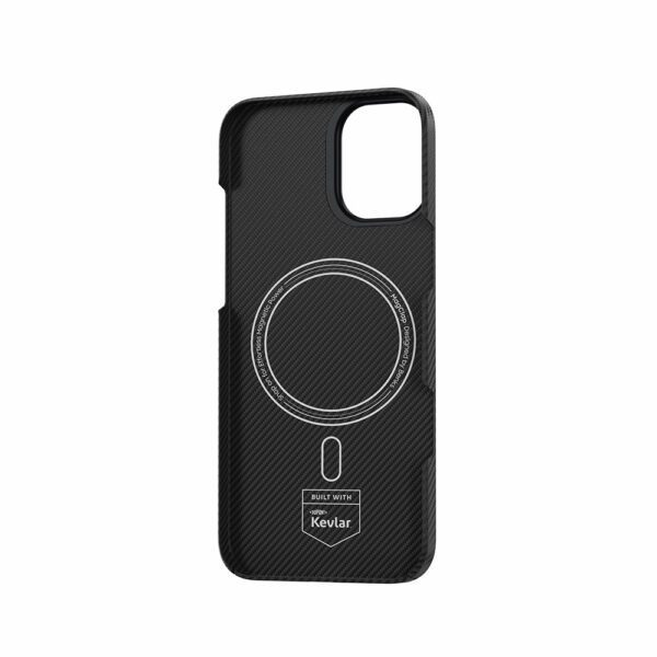 Benks Magnetic Armor Air Kevlar Case PC Frame 600D for Iphone 16 black