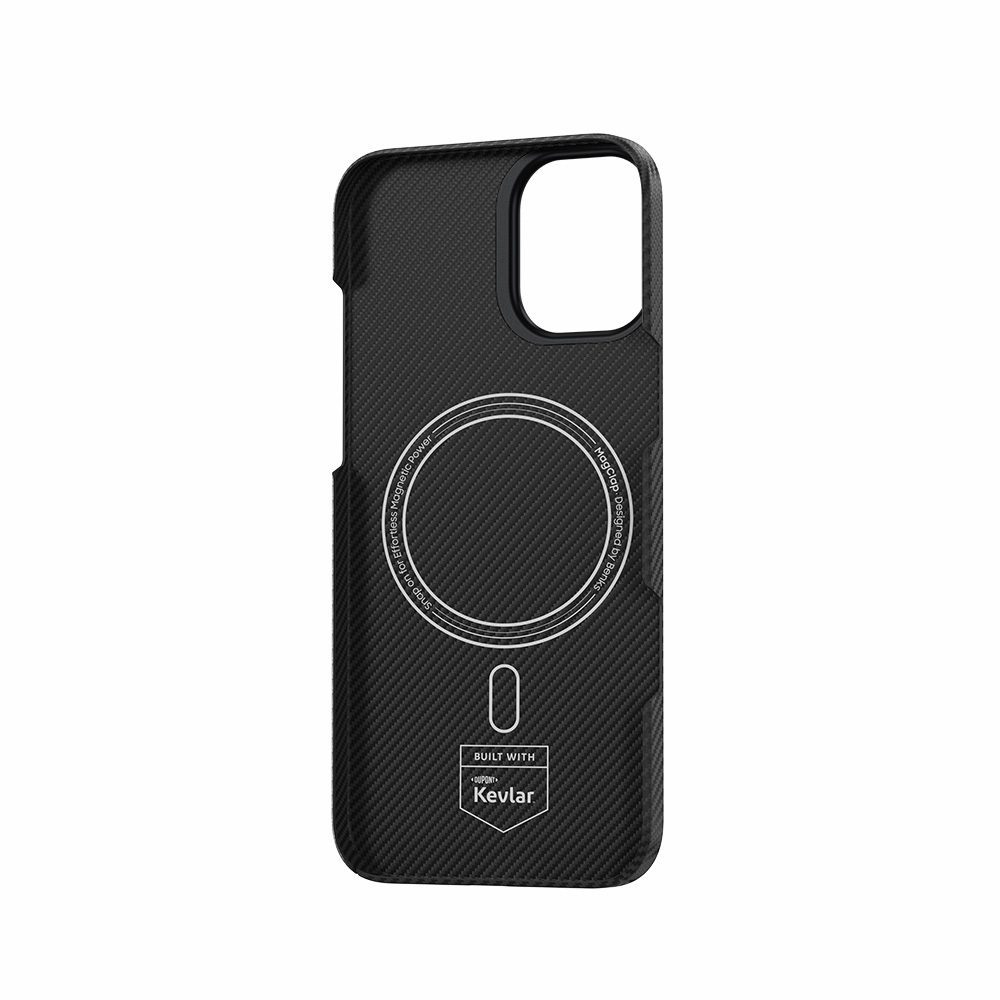 Benks Magnetic Armor Air Kevlar Case PC Frame 600D for Iphone 16 black