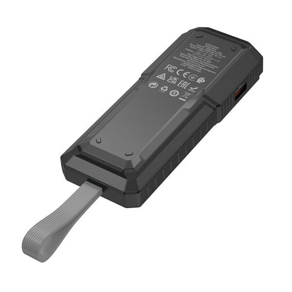 foto_add-293990 Borofone Power Bank 10000mAh BJ54 Graceful - USB + Type C - QC 3.0 PD 20W black