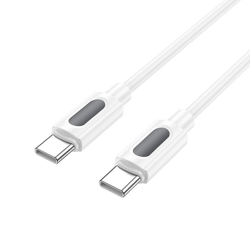 foto_add-295950 Borofone Cable BX114 Structure - Type C to Type C - PD 60W 3A 1 metre white
