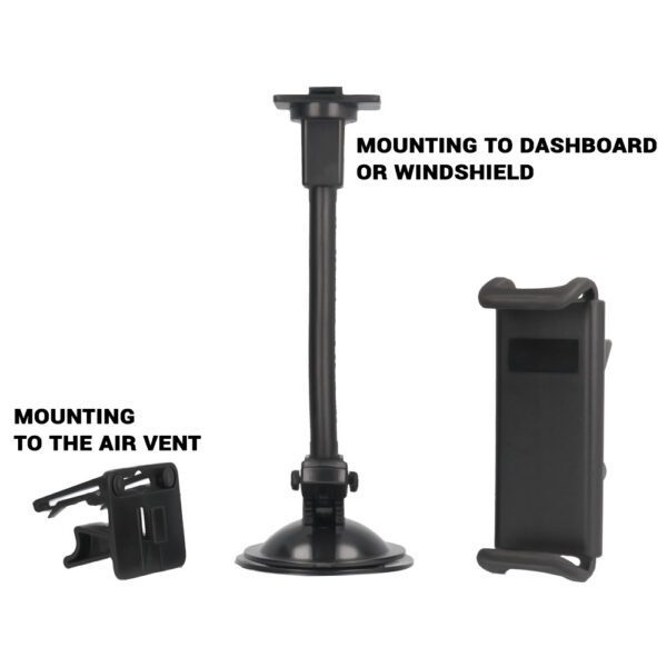 Car Holder VENNUS - SMART 17 /air vent and windshield mount/