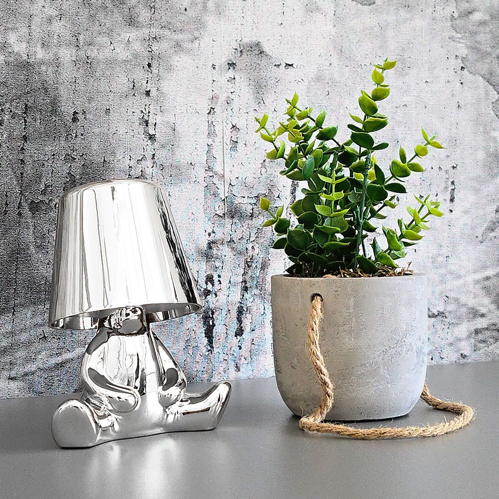Night lamp Silver Man design B