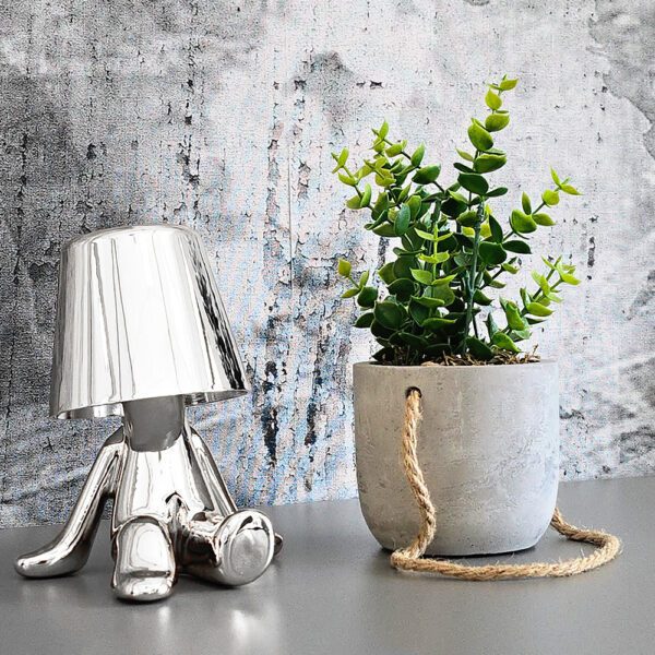 Night lamp Silver Man design D