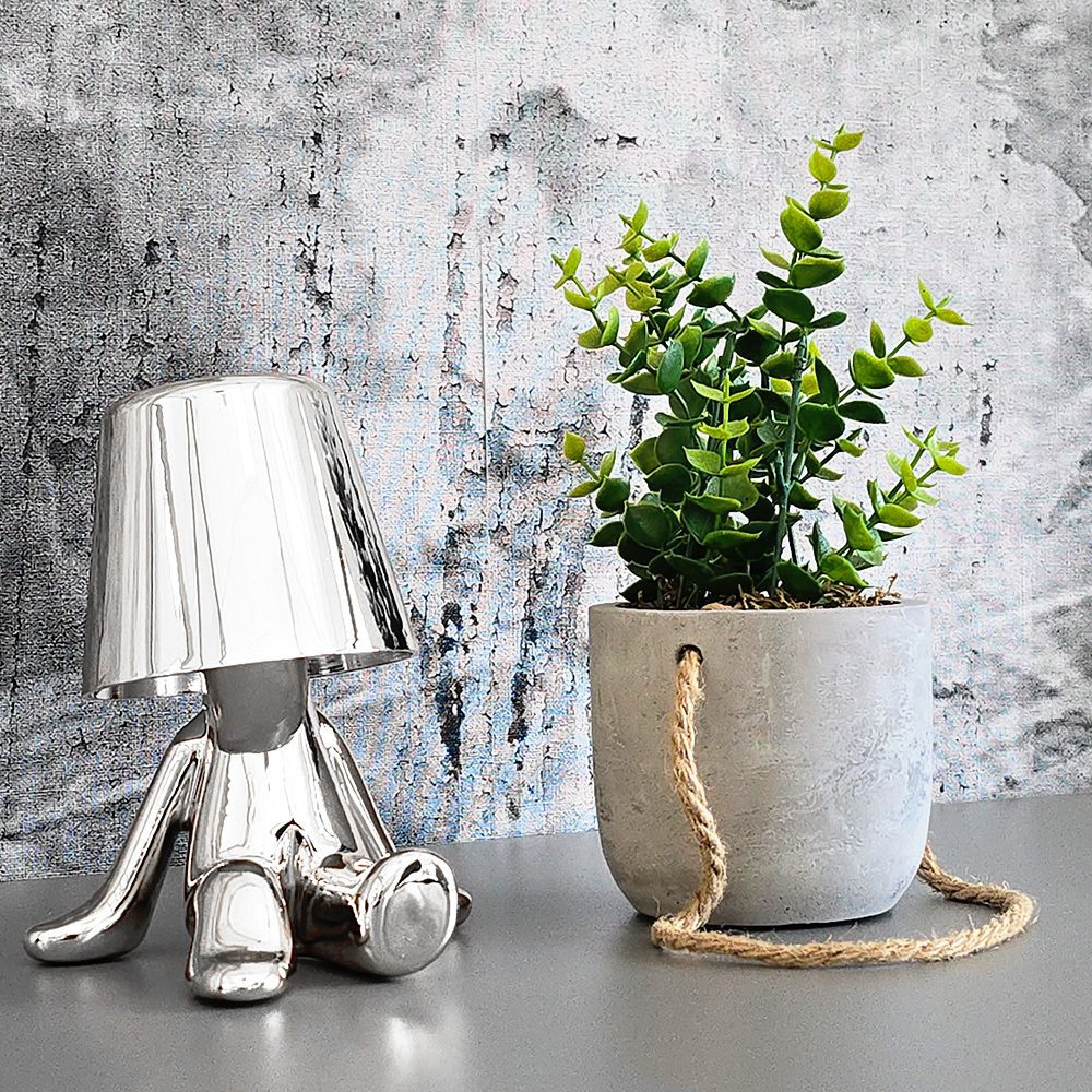 Night lamp Silver Man design D