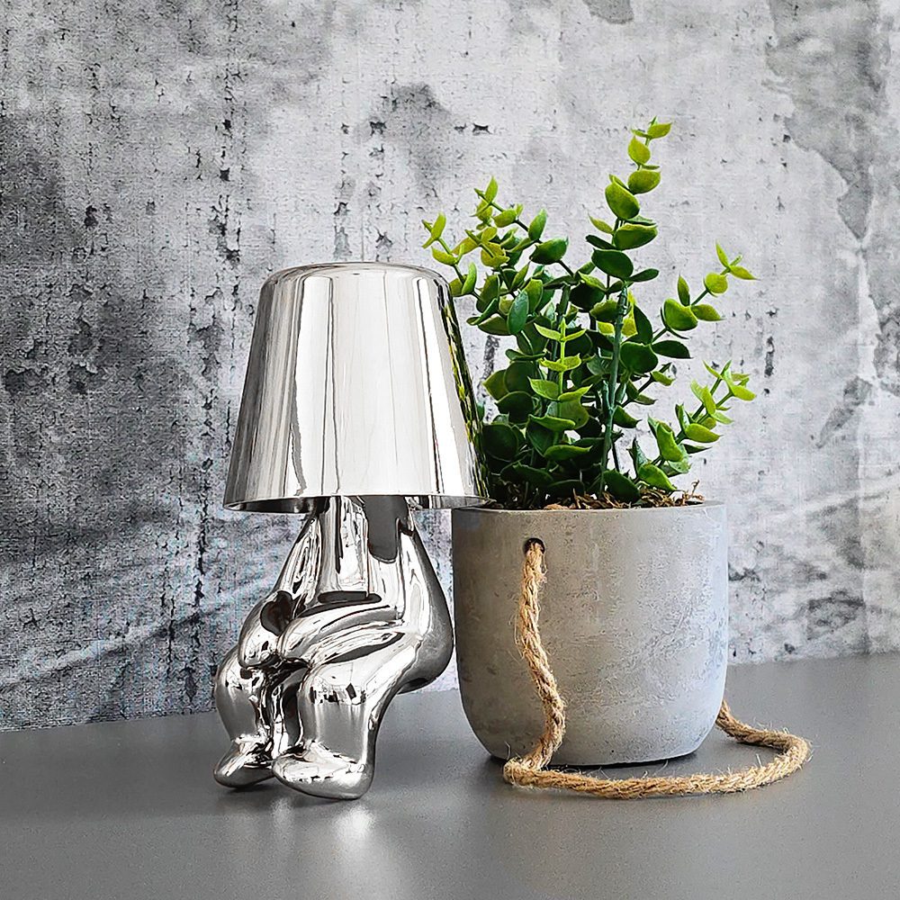 Night lamp Silver Man design L