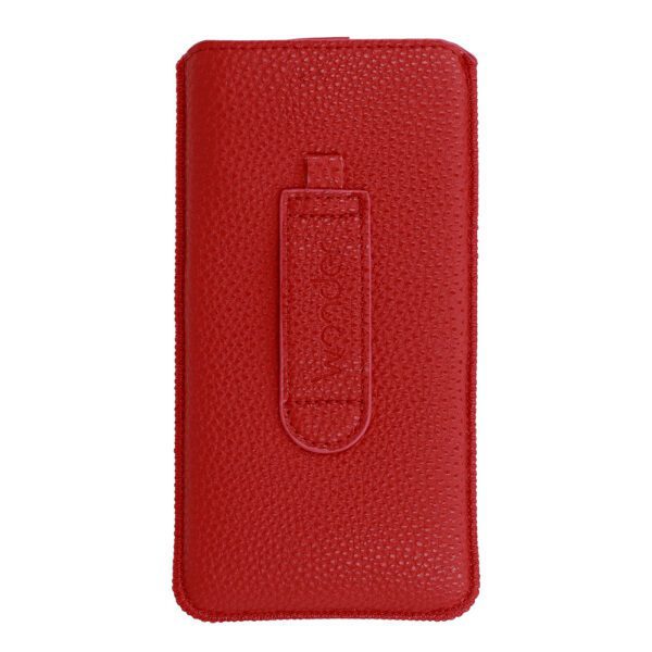 foto_add-297133 WONDER Deko Pouch Case (Size XXL) for Samsung S25 Ultra/S24 Ultra/M35/M23/A16 5G/Xiaomi Redmi 14C red