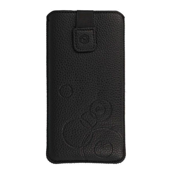 foto_add-297150 WONDER Deko Pouch Case (Size XL) for Iphone 15/15 Pro/Iphone 16/16 Pro/Samsung S24/S24 Plus/S25/S25 Plus/A53/A55 5G black