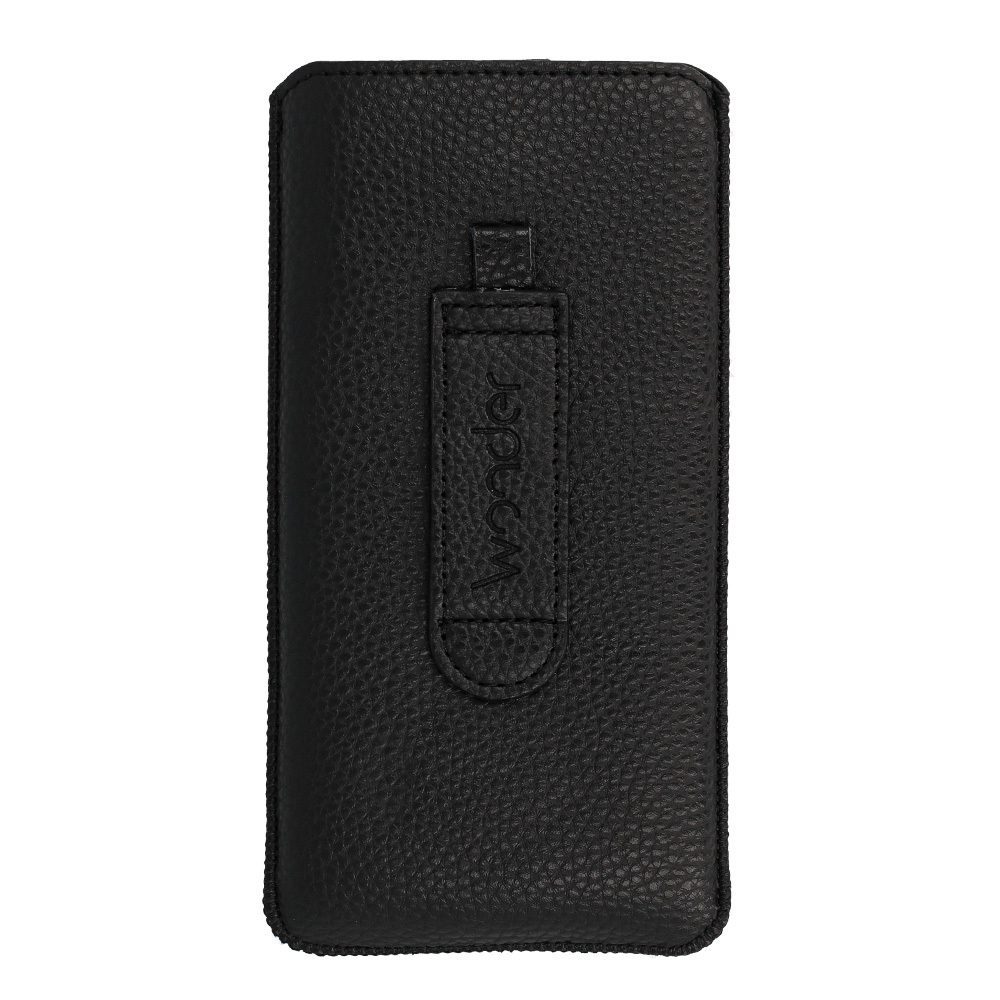 foto_add-297151 WONDER Deko Pouch Case (Size XL) for Iphone 15/15 Pro/Iphone 16/16 Pro/Samsung S24/S24 Plus/S25/S25 Plus/A53/A55 5G black