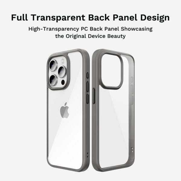 foto_add-299378 Rock Guard Series Case for Iphone 16 Plus transparent-black