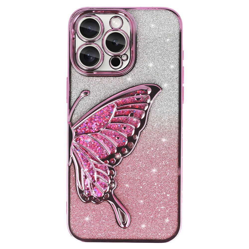 foto_add-300380 Tel Protect Butterfly Water Case for Iphone 15 Pro pink