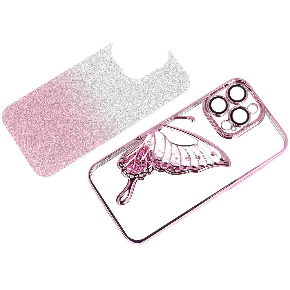 foto_add-300431 Tel Protect Butterfly Water Case for Iphone 16 Plus pink