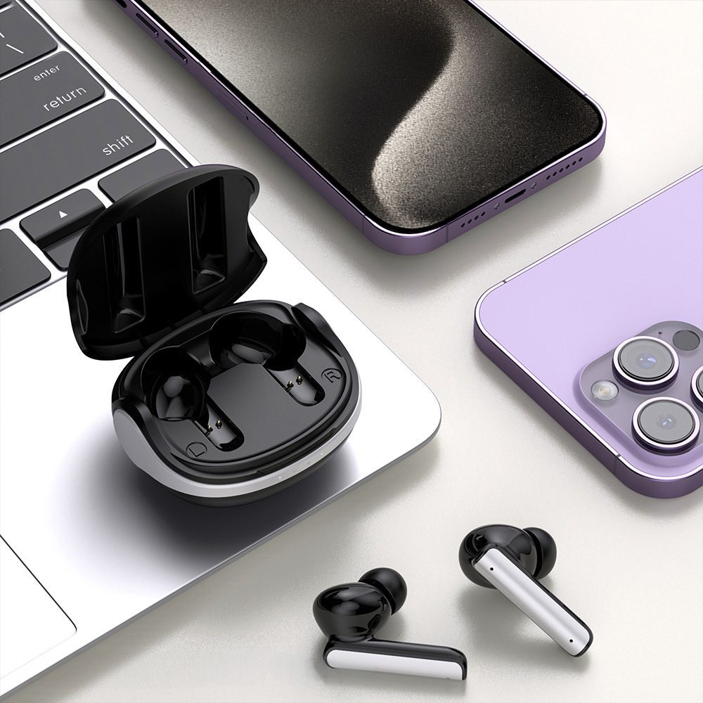 Blavec Bluetooth TWS Earphones BW-03 Infinity Pro ANC+ENC (BW03IP-B) black