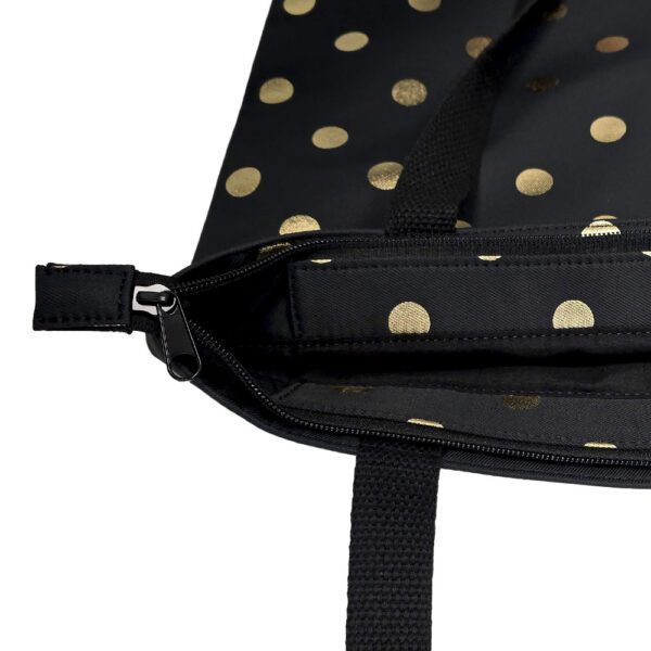 Shopping bag Wonder wzór 2 gold polka-dot