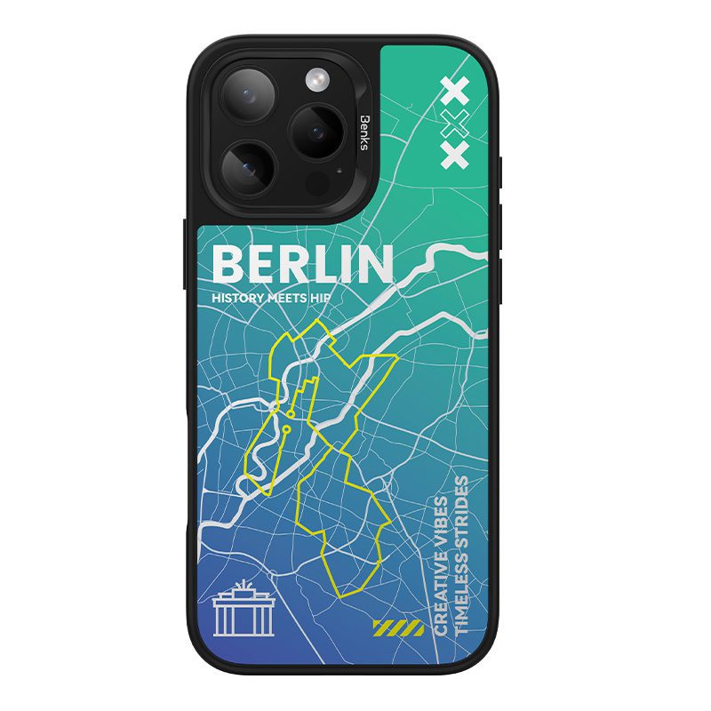 Benks Dynamic City Berlin Case for Iphone 16 Pro Max