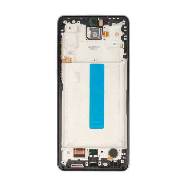 foto_add-304681 Mecanico LCD Screen T2O for Samsung Galaxy A73 5G black with frame