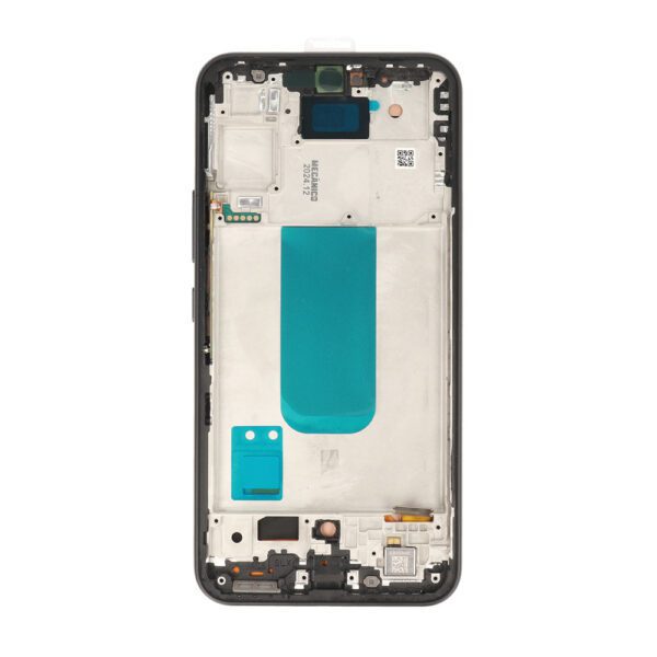 foto_add-304691 Mecanico LCD Screen T2O for Samsung Galaxy A54 black with frame