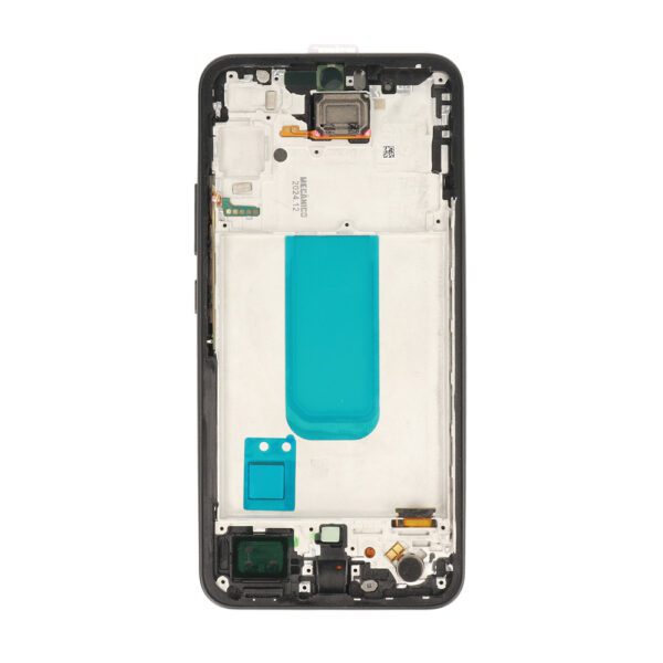 foto_add-304699 Mecanico LCD Screen T2O for Samsung Galaxy A34 5G black with frame