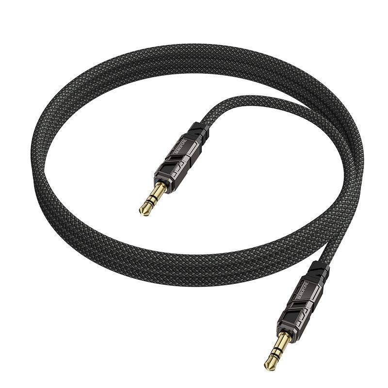 Borofone Cable AUX BL22 Dignity - jack 3,5mm to jack 3,5mm - 1 metre black
