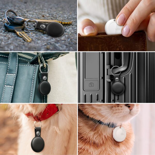 MiLi GPS Bluetooth MiTag Tracker HD-P16 (Apple only) + keyring black