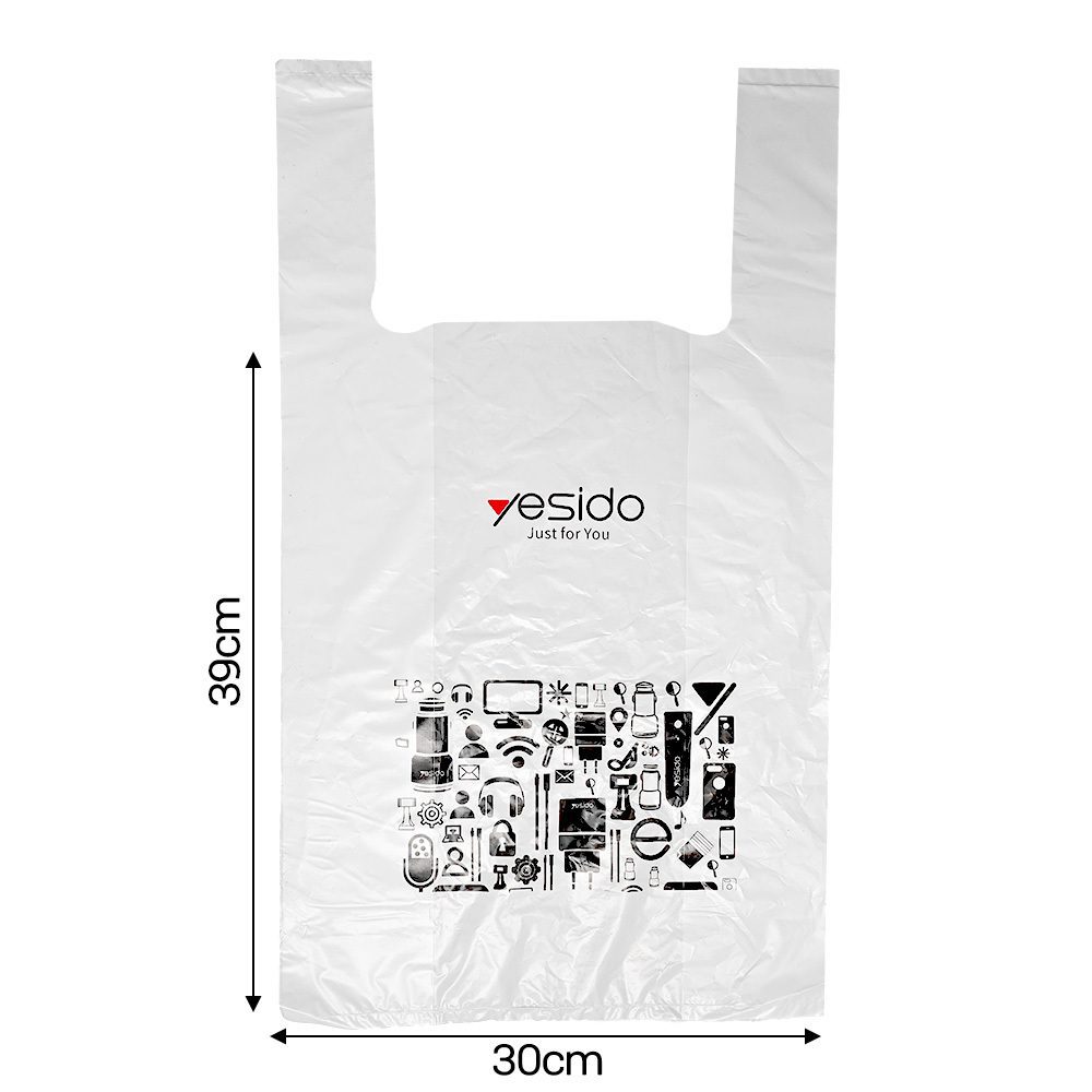 Yesido Plastic bag white