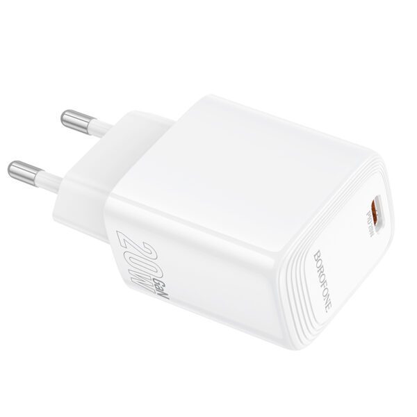 foto_add-308926 Borofone Wall charger BN26 Fuente - Type C - PD 20W white