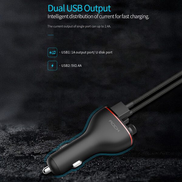 foto_add-310635 Rock Transmiter FM B300 MP3, Bluetooth - 2xUSB - black