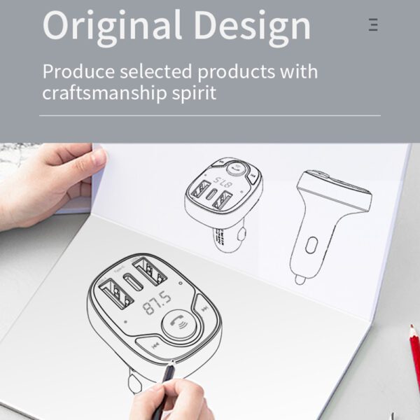 foto_add-310650 Rock Transmiter FM B301 MP3, Bluetooth - 2xUSB + Type C + micro SD - 36W black