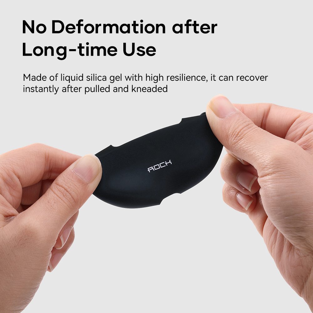 Rock Silicone case for Airpods 3 black