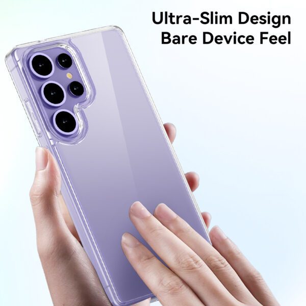 Rock Crystal Transparent Series Case for Samsung Galaxy S25 Plus transparent