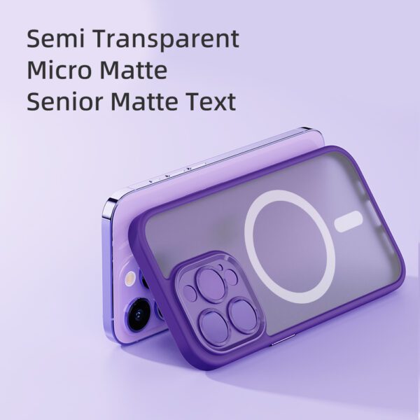 foto_add-311755 Rock Guard Touch Matte Series Magnetic Case for Iphone 14 Pro Max white