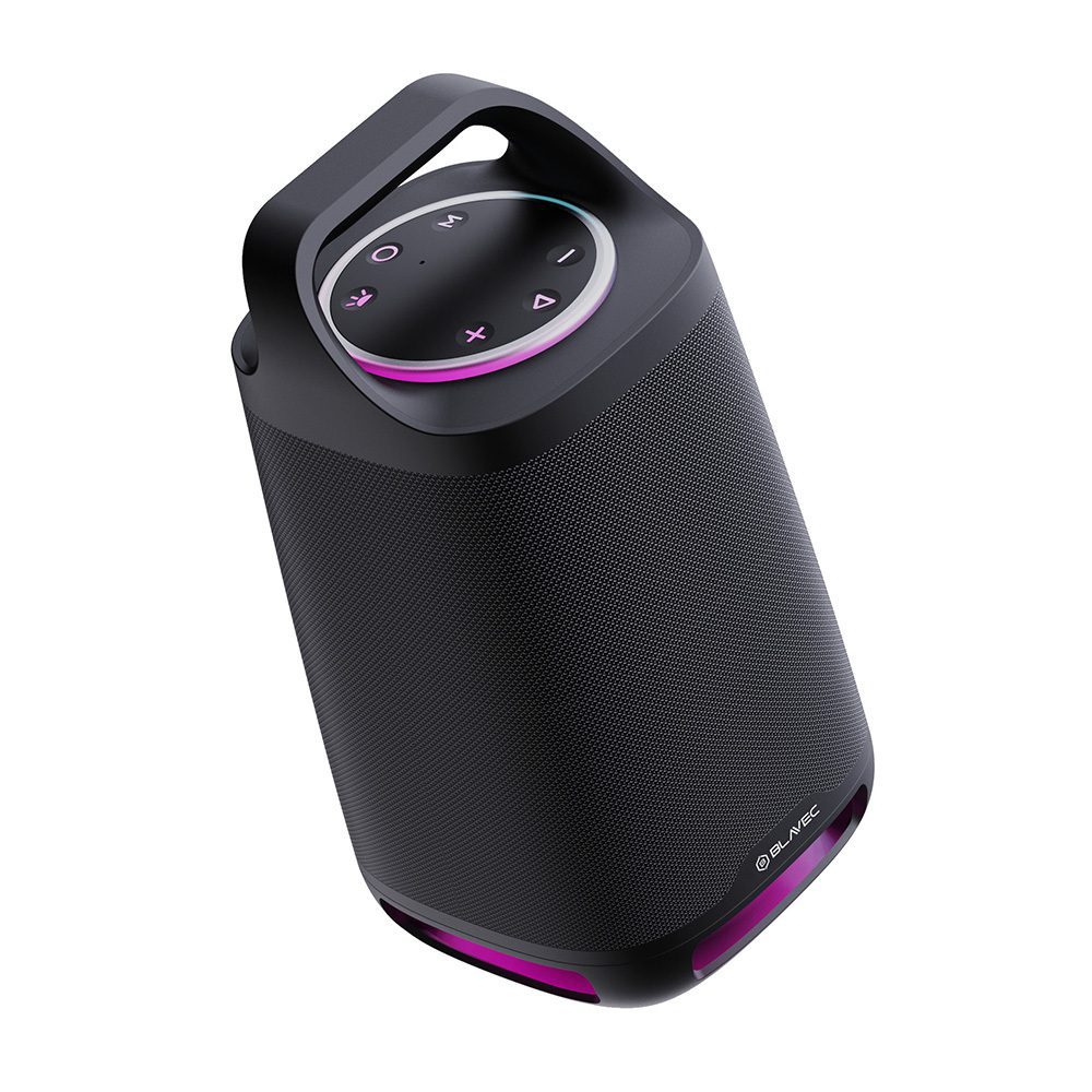 Blavec Portable Bluetooth Speaker TWS WS-01 Karaoke - 160W with microphone (WS01-MB) black