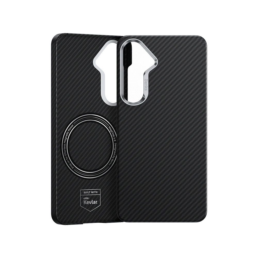 Benks Magnetic Armor Air Kevlar Case 600D (0044) for Samsung Galaxy S25 Plus black